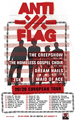 Anti-Flag - The O2 Academy, Islington, London 4.2.20